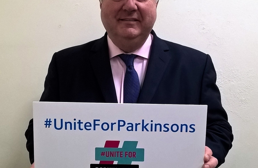 MP Sir Oliver Heald Unites for Parkinson's