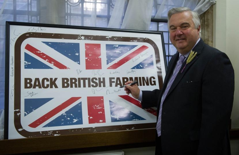 Oliver Backs British Farming