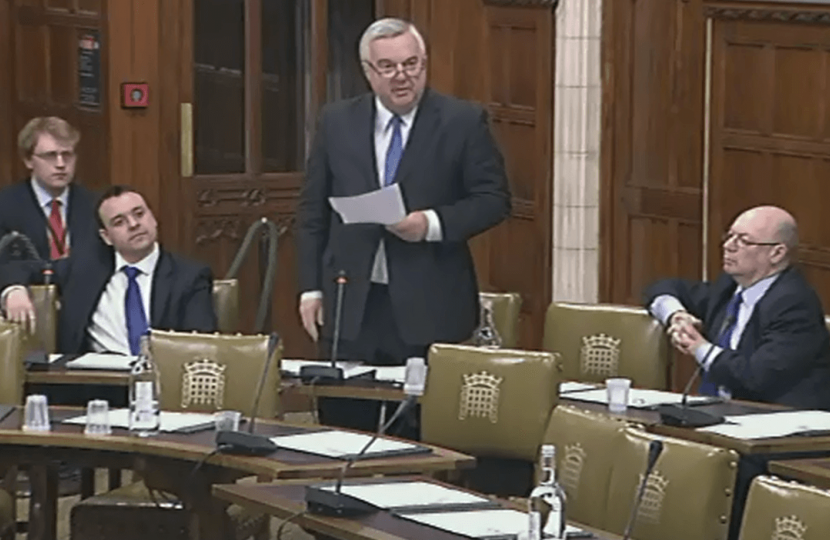Sir Oliver Heald MP during the debate