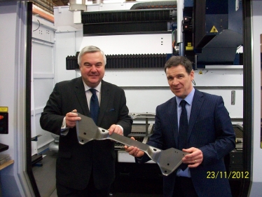 MP Welcomes Local Business Investment -Chasestead Ltd