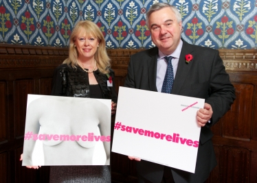 MP Supports Breakthrough Breast Cancer Campaign